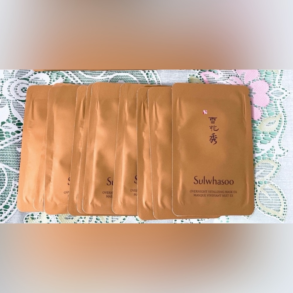 20pcs x SULWHASOO OVERNIGHT VITALIZING MASK EX (Total 80ml)
